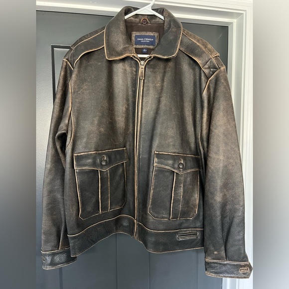 Daniel Cremieux Leather Jacket - Men’s Large
